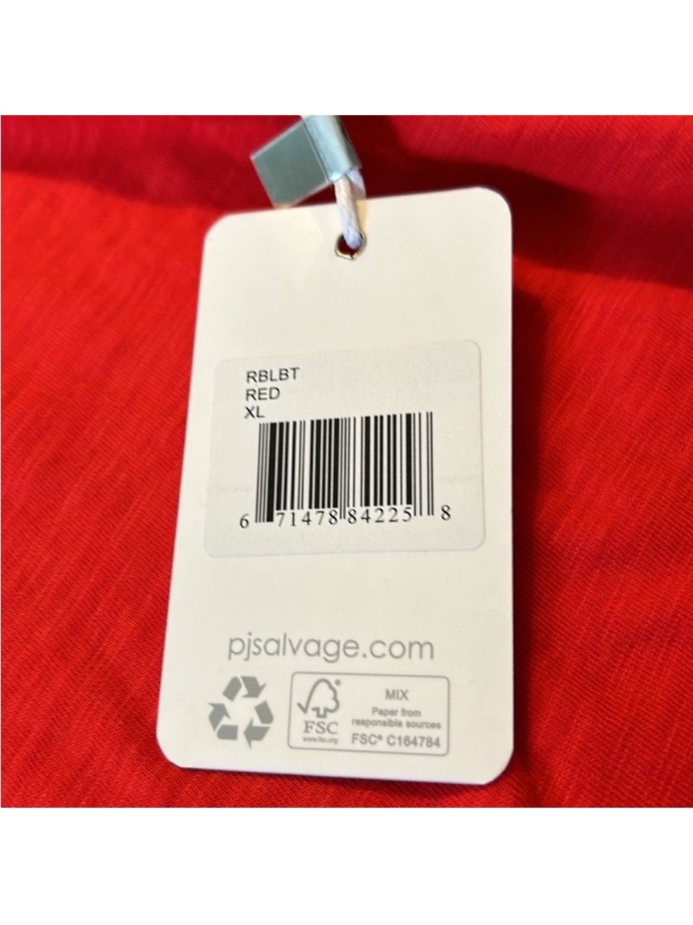 PJ Salvage XLarge Top Lovebug Red Cotton boxy short sleeve T-Shirt NWT - Picture 12 of 12